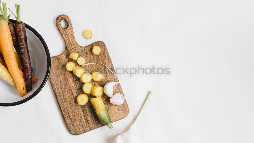 Similar – Image, Stock Photo Roasted carrots on baking tray