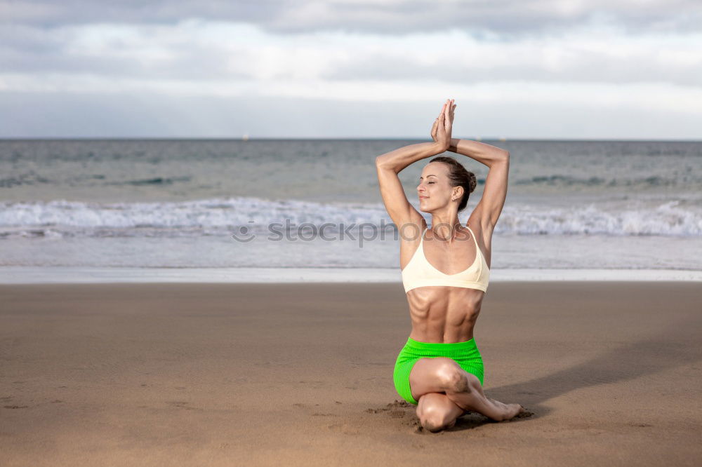 Similar – Foto Bild CHILL MAL! Strand Wolken