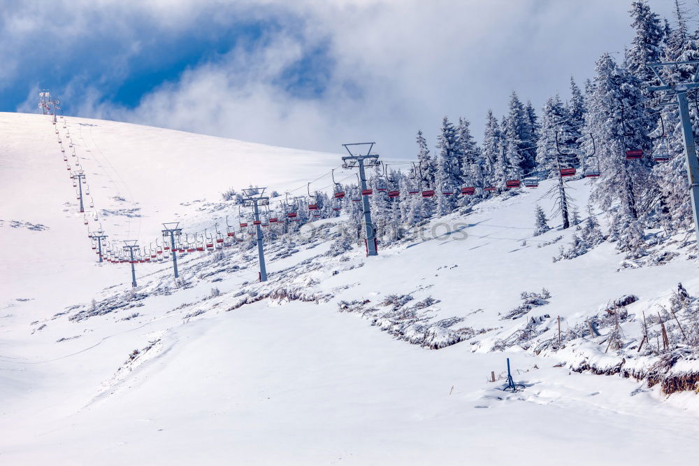 Image, Stock Photo ski hut Vacation & Travel