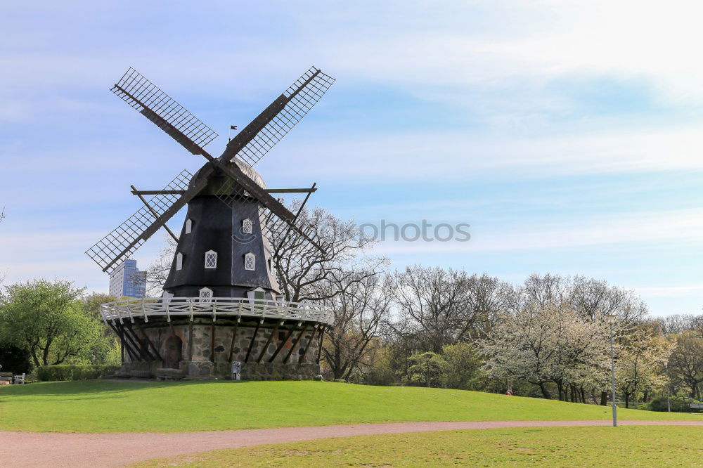 Similar – Image, Stock Photo charming Dutch windmill ats sunrise