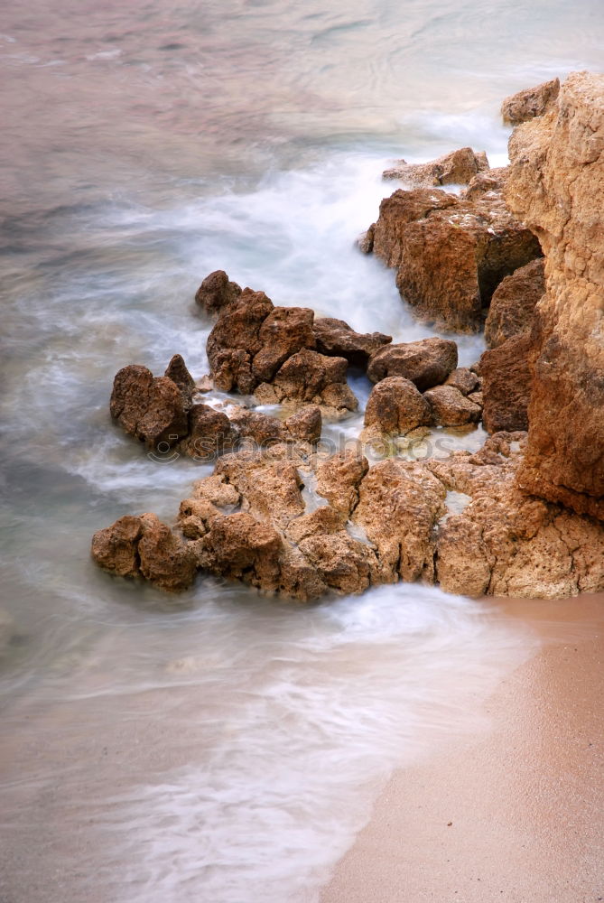 Similar – Red sand beach