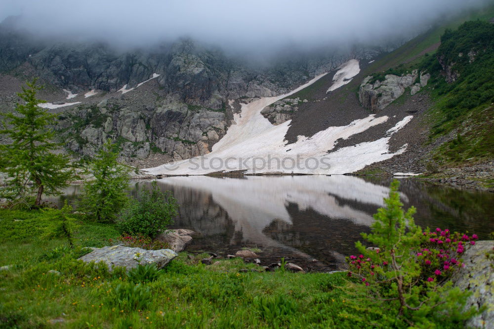 Similar – Image, Stock Photo Lake Sanetsch Well-being