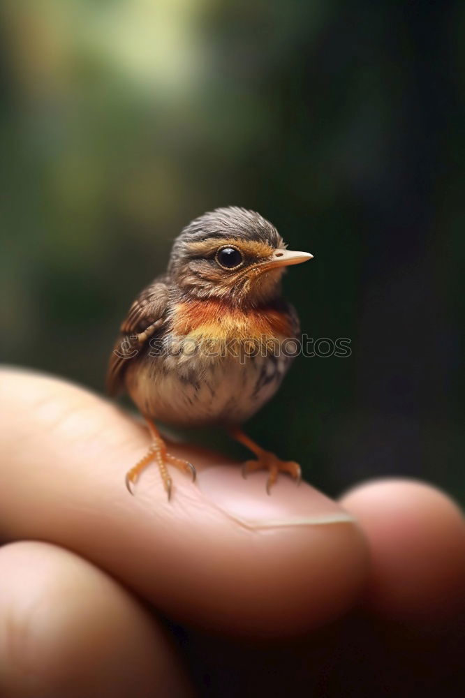 Similar – so small Hand Wild animal