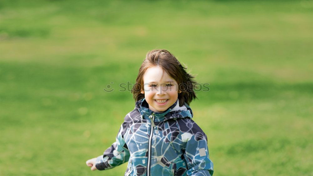 Similar – Image, Stock Photo Portrait of young beautiful teen boy in forest