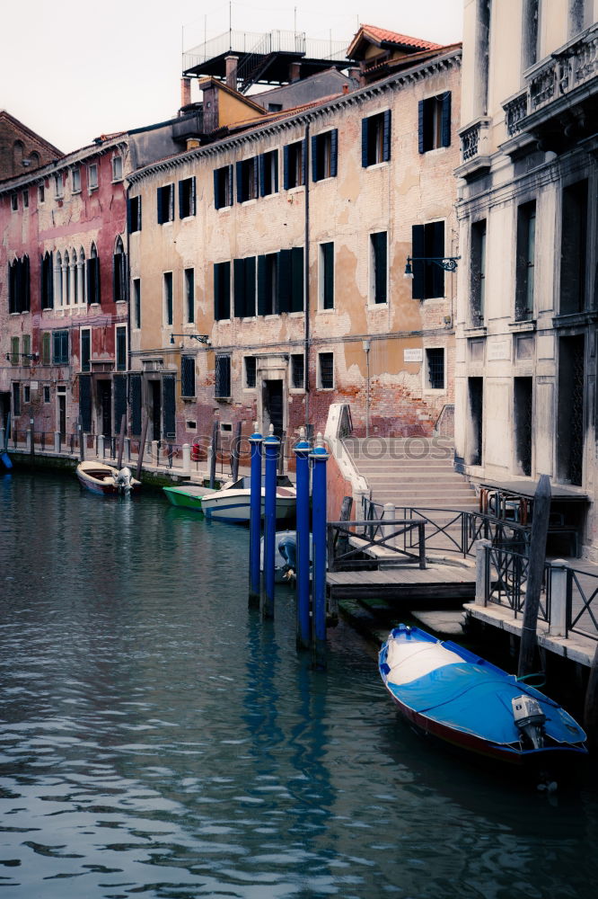 Similar – Lonely bridge Venice Alley