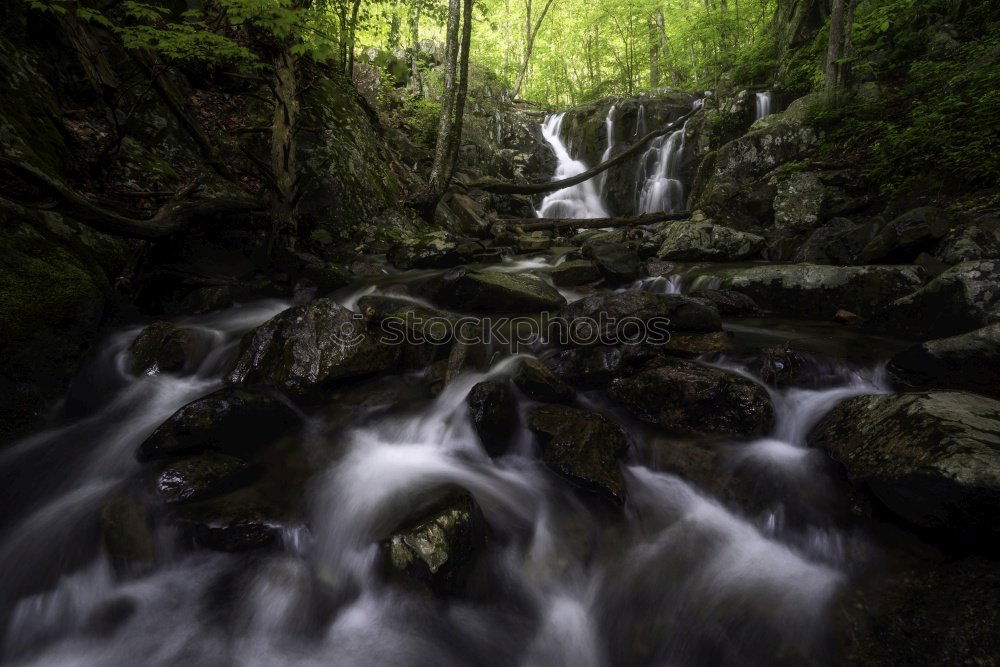 Similar – Kleiner Wasserfall