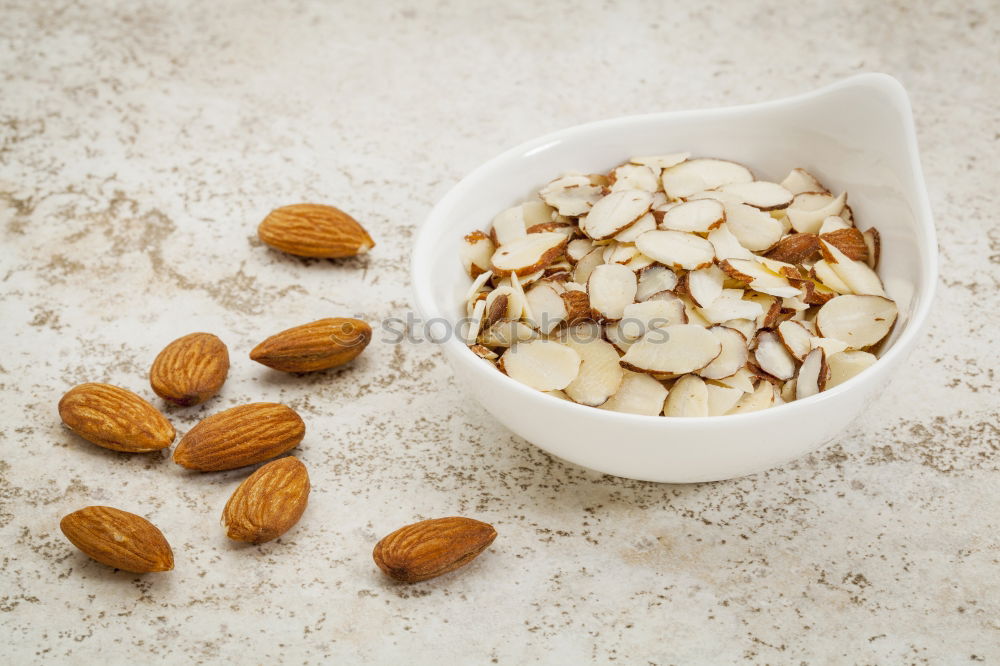 Similar – Image, Stock Photo Chia pudding parfait, layered with banana and granola