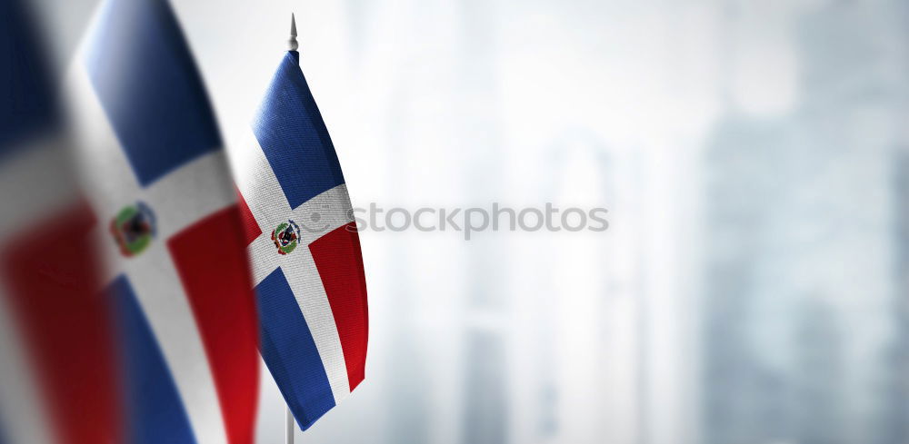 Image, Stock Photo Cuban flag in the wind