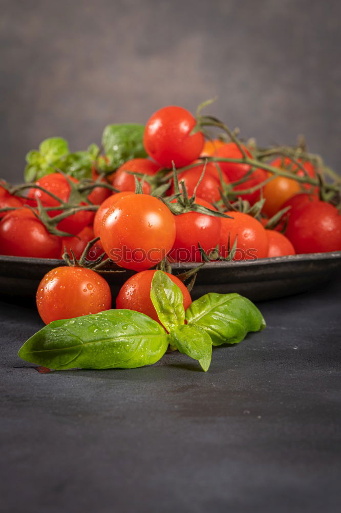 Similar – Image, Stock Photo Raw lasagna sheets and cherry tomatoes