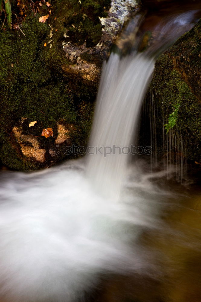 Similar – Kleiner Wasserfall