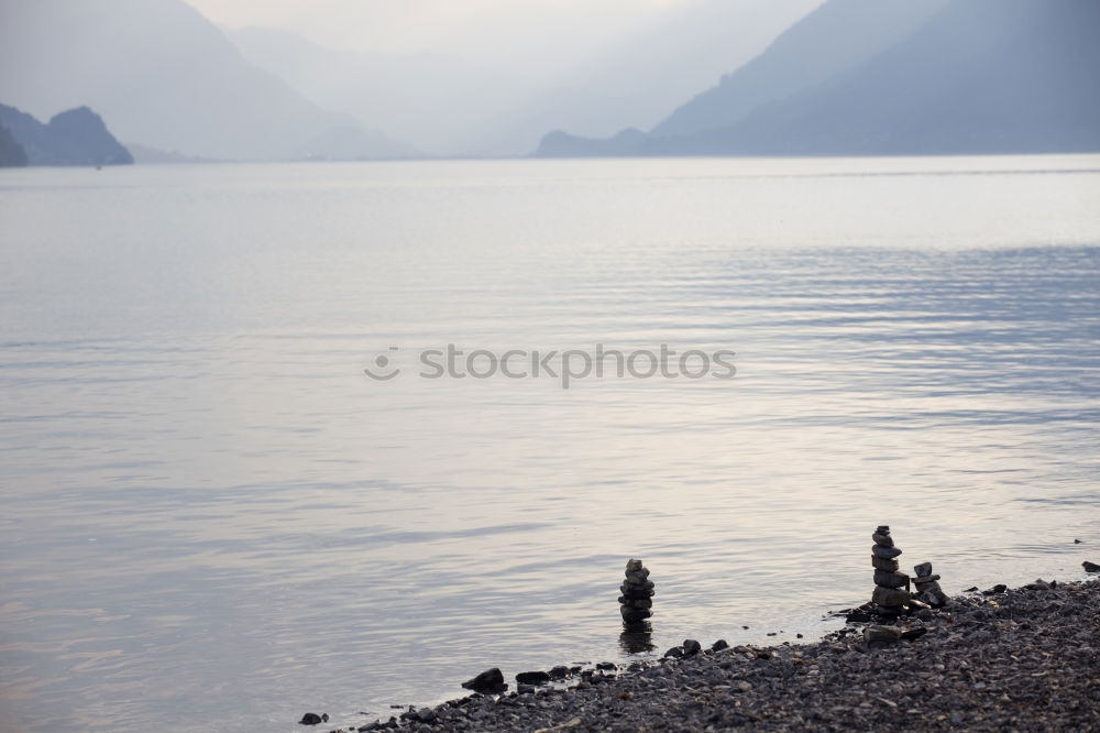 Similar – Image, Stock Photo View of Lake Iseo