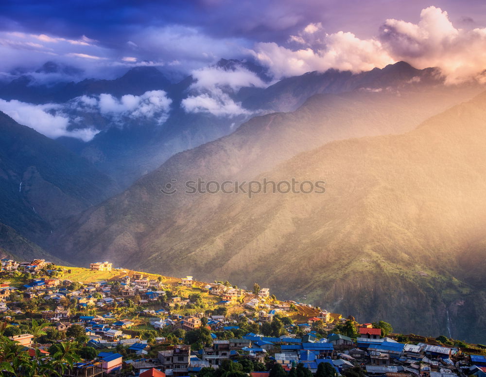 Similar – Image, Stock Photo namche bazaar Environment