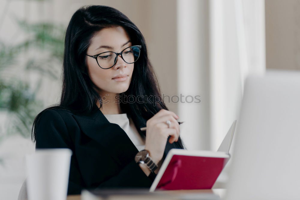 Similar – Image, Stock Photo #A# Working on the notebook