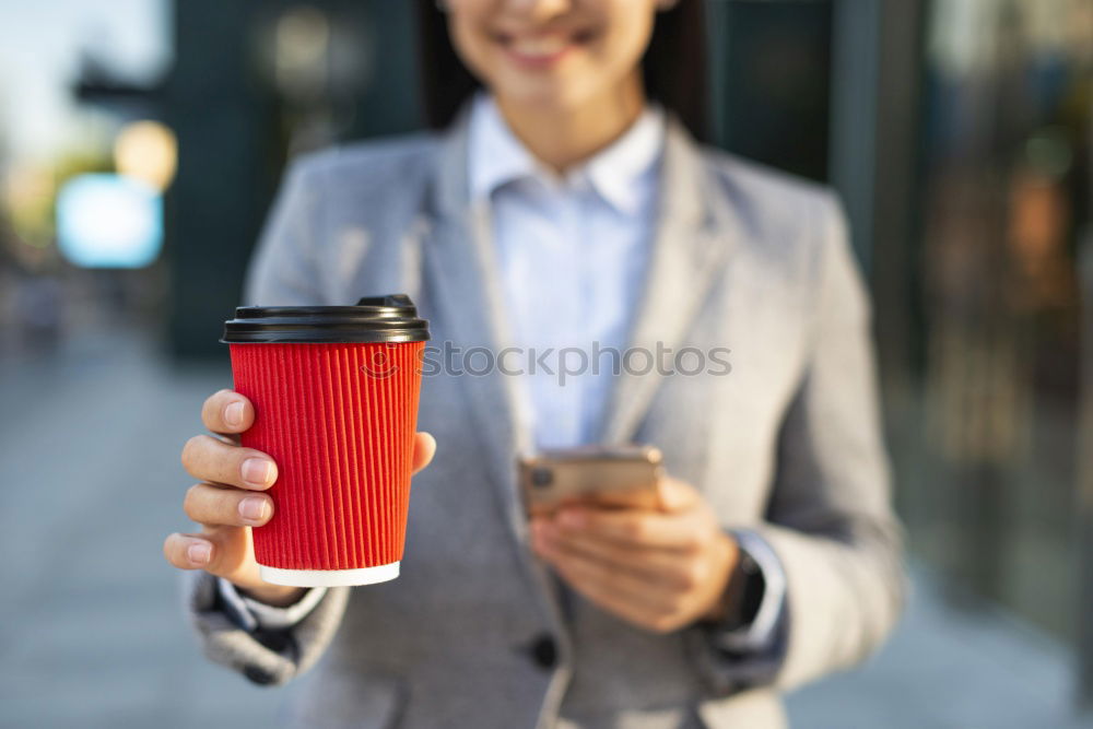 Similar – Image, Stock Photo Red nails Beverage