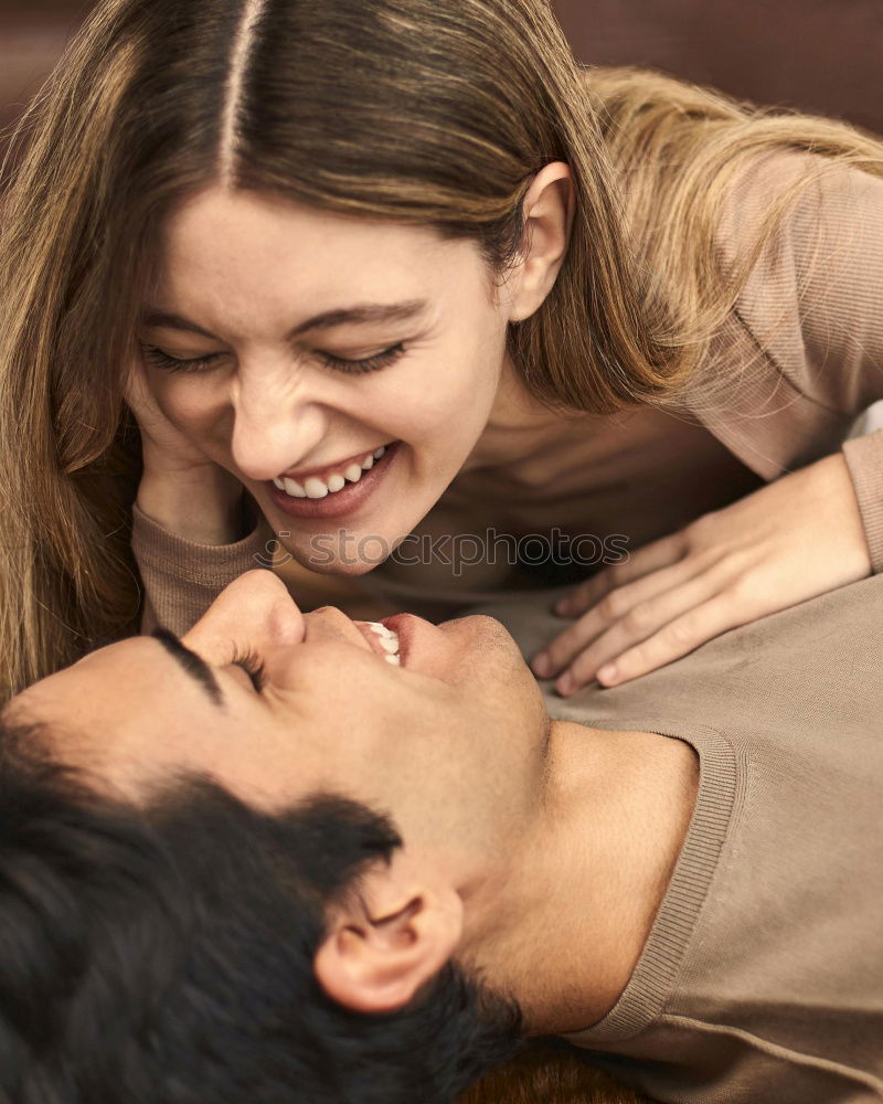 Similar – Female couple standing together