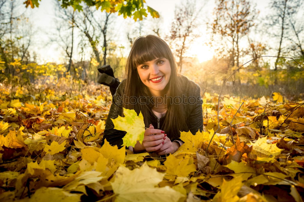 Similar – Image, Stock Photo #A# Autumn smile Art