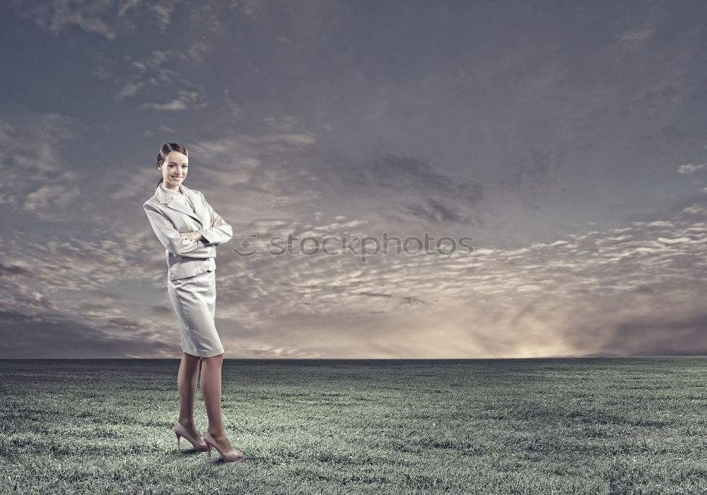 Similar – Image, Stock Photo Young beautiful woman with cancer bandana