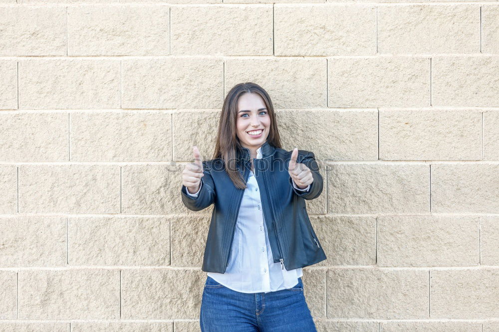 Similar – Image, Stock Photo Furious girl posing with silverware