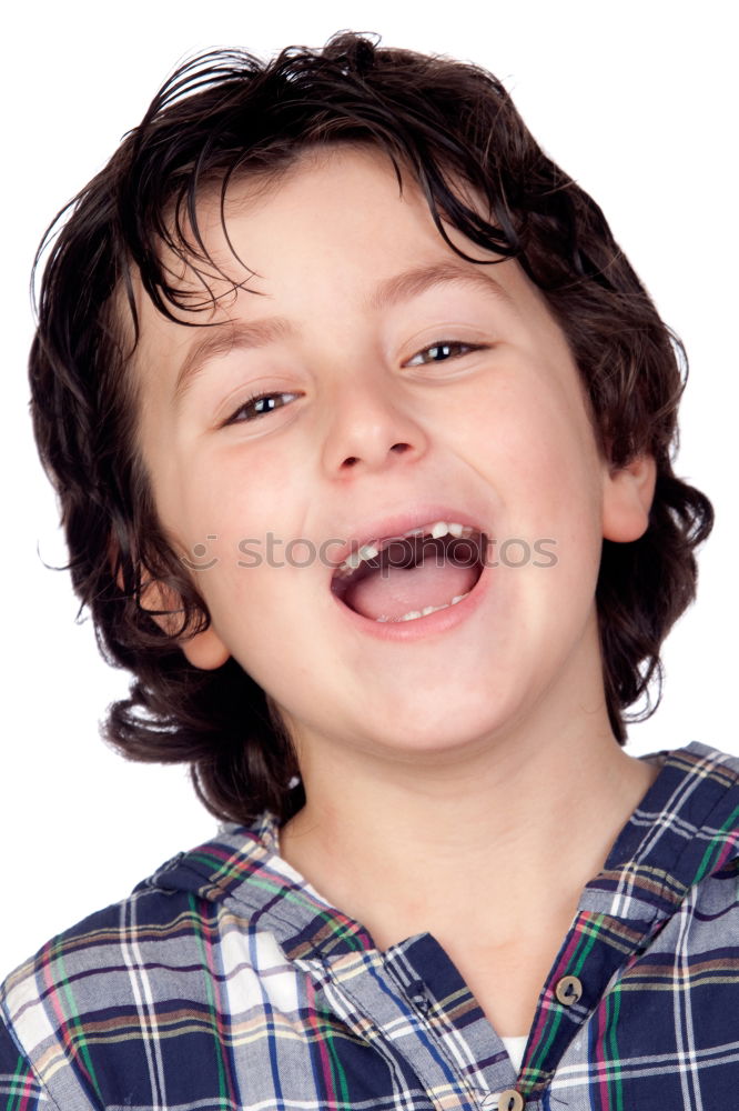 Similar – Close up face portrait little young asian boy