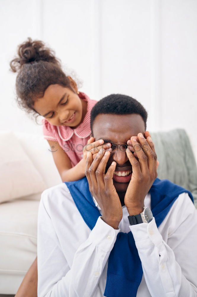 Similar – Portrait of African Father and toddler son