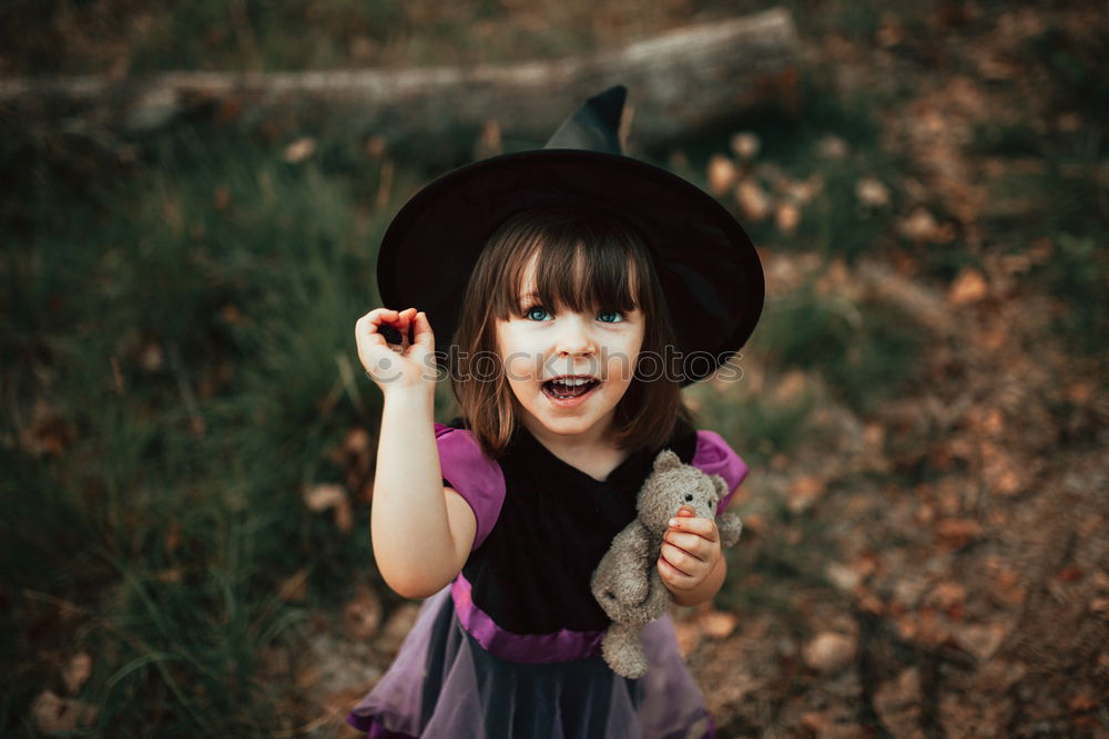 Similar – child girl walking in summer