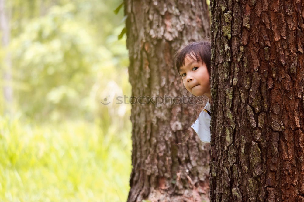 Similar – Little boy in the forest