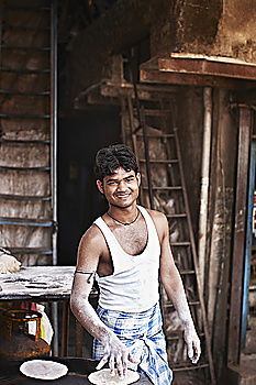 Image, Stock Photo Selling Fish in Neral