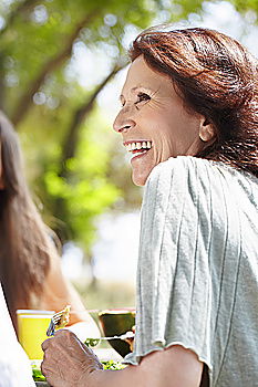 Similar – Image, Stock Photo man and woman doing wine tasting outside