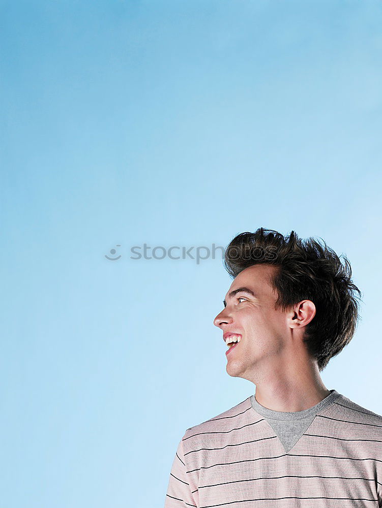 Similar – Image, Stock Photo woman and clouds II