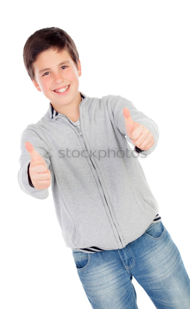 Similar – Close-up of a teenage boy carrying skateboard and smiling