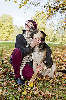 Similar – Latin child with his dog