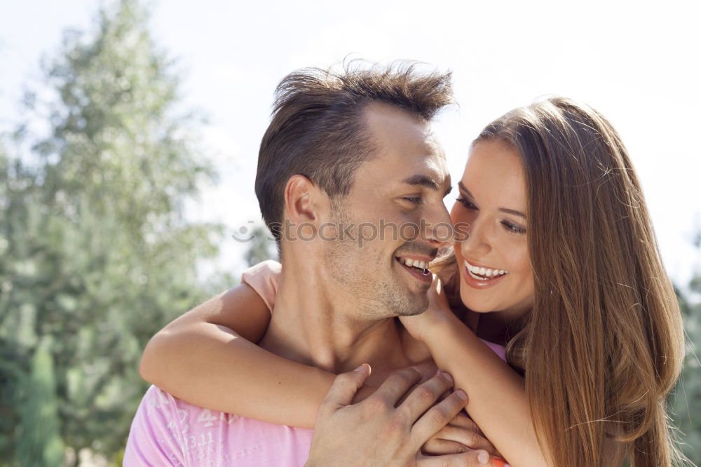 Similar – young happy loving couple