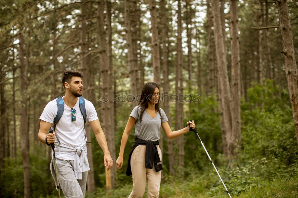 Similar – Image, Stock Photo Mountain Hike Lifestyle