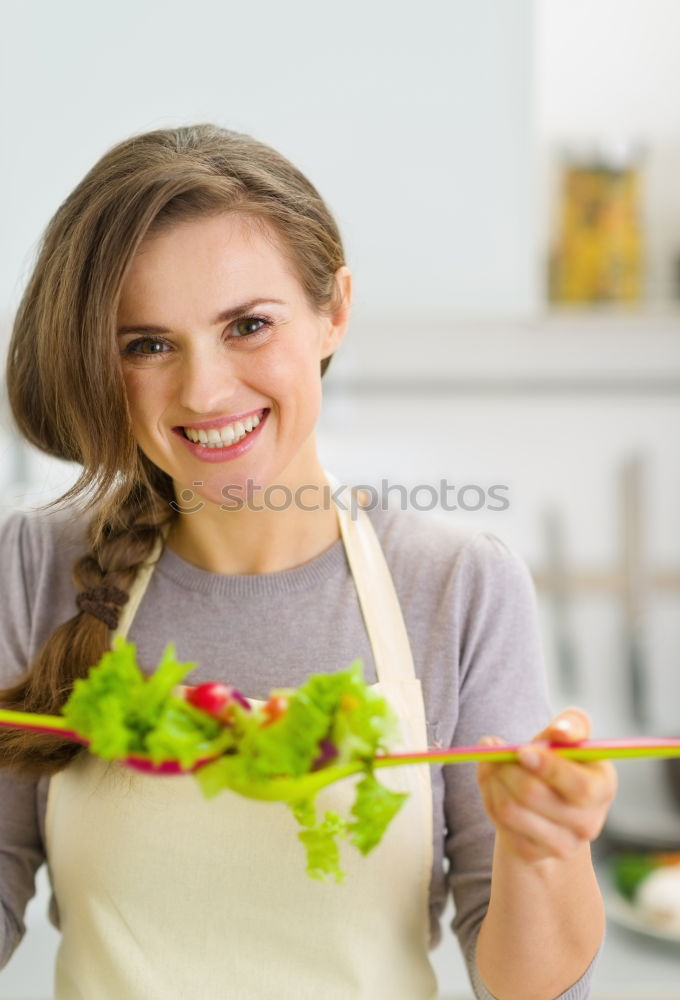 Similar – Crop woman eating sushi