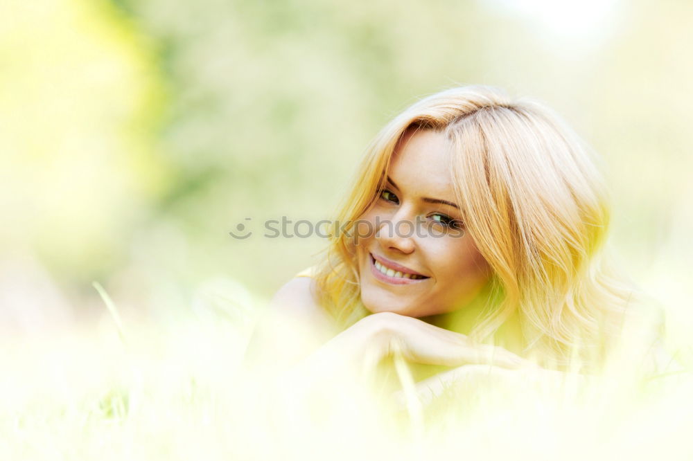 Similar – Image, Stock Photo Blooming Bokeh Feminine