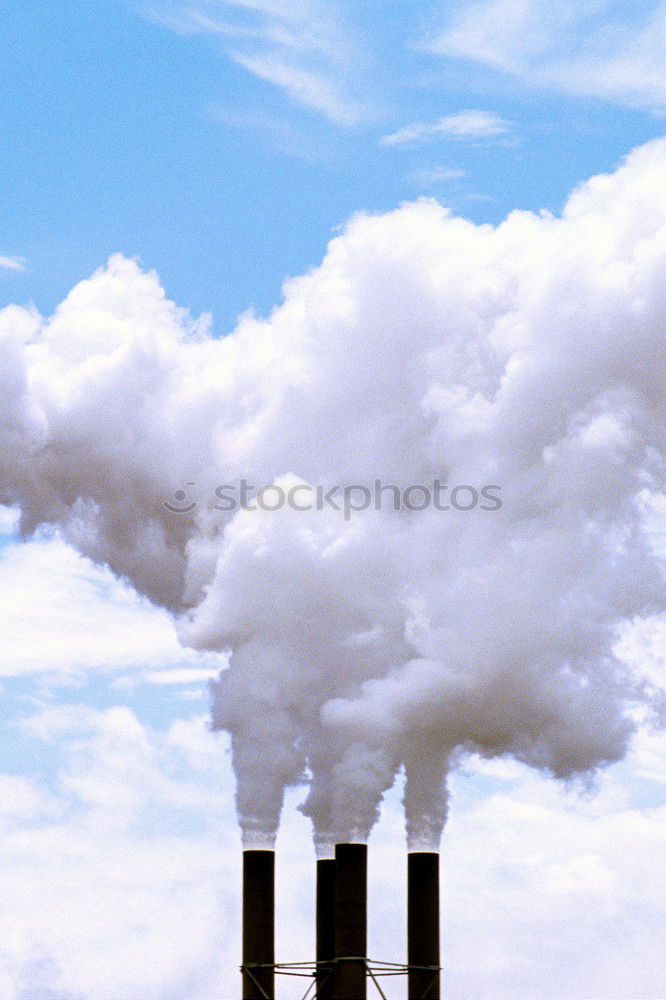 Image, Stock Photo Smoke / global warming