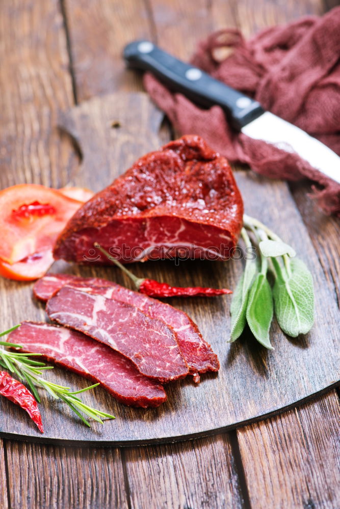 Similar – Image, Stock Photo Ingredients for goulash