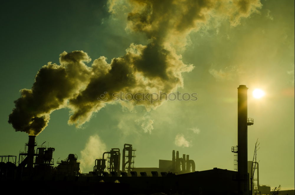 Similar – Image, Stock Photo Rauch power station Berlin