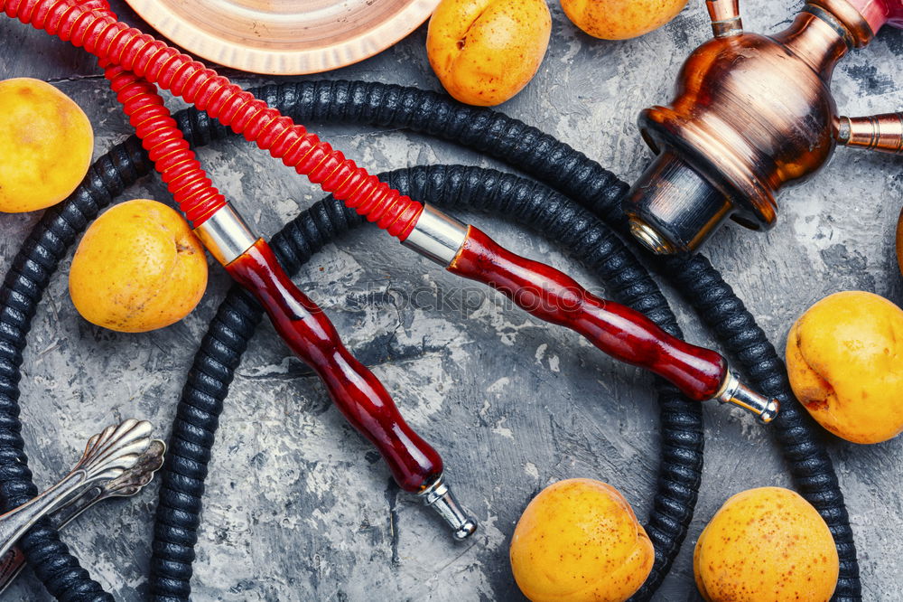 Similar – Shisha hookah with pineapple