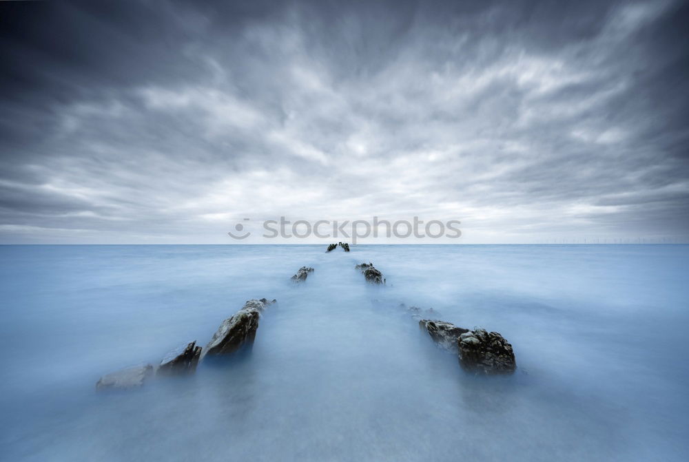 Similar – Image, Stock Photo Stage at the Baltic Sea coast