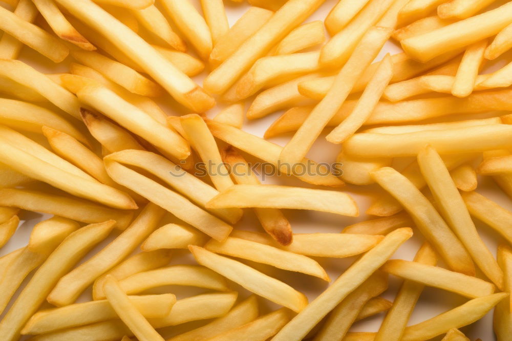 Similar – Oven French fries from organic potatoes