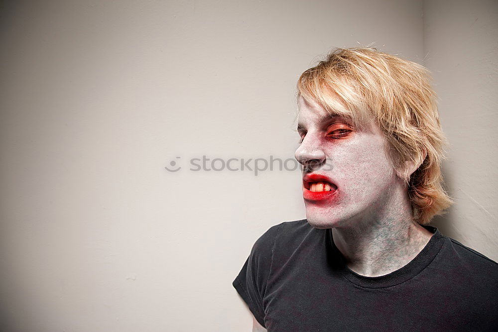 Similar – Image, Stock Photo Kiss me I’m Punk