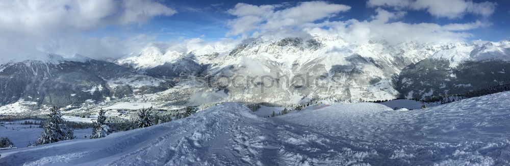 Similar – mountain panorama