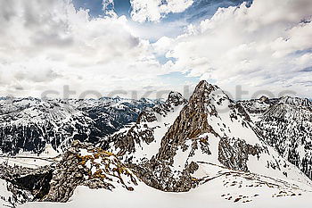 Similar – Image, Stock Photo wonderfull winter day on the Zugspitze
