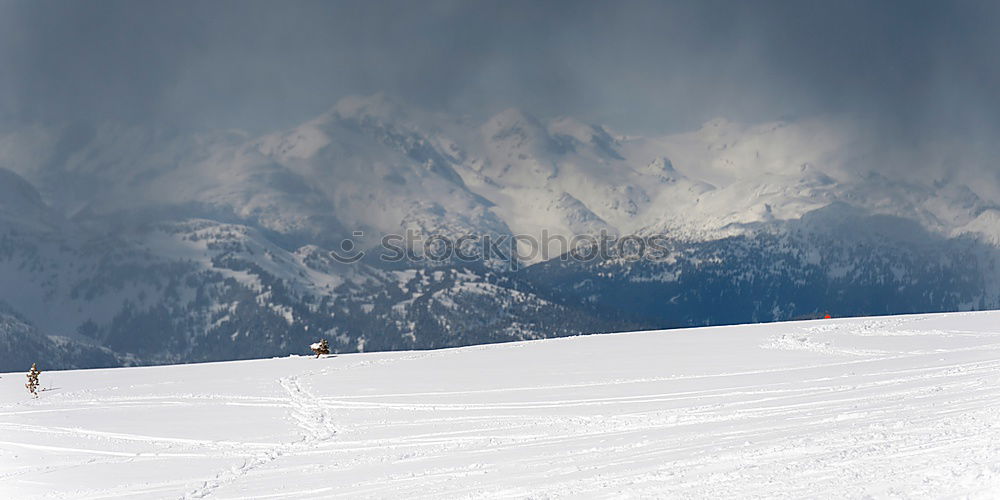 Similar – Foto Bild Spuren im Schnee II