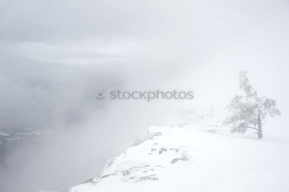 Similar – lonely mountain hut in the middle of nowhere II