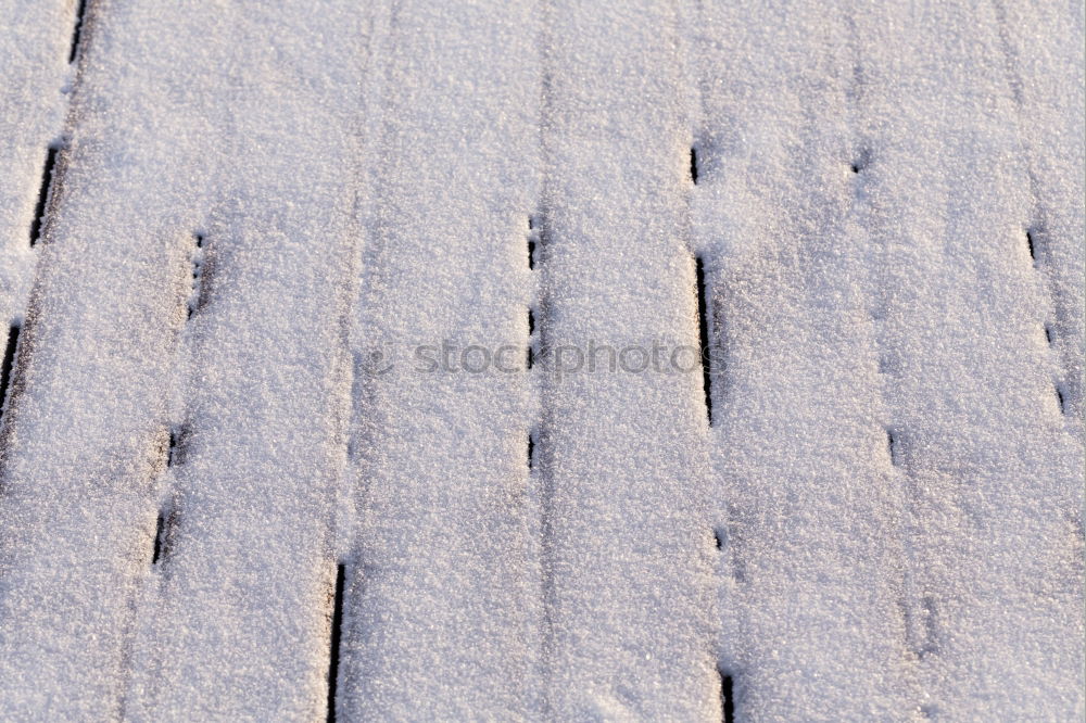 Similar – Painted wooden board or timber covered with snow