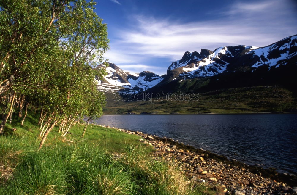 Similar – Image, Stock Photo Lake Champferer Mountain