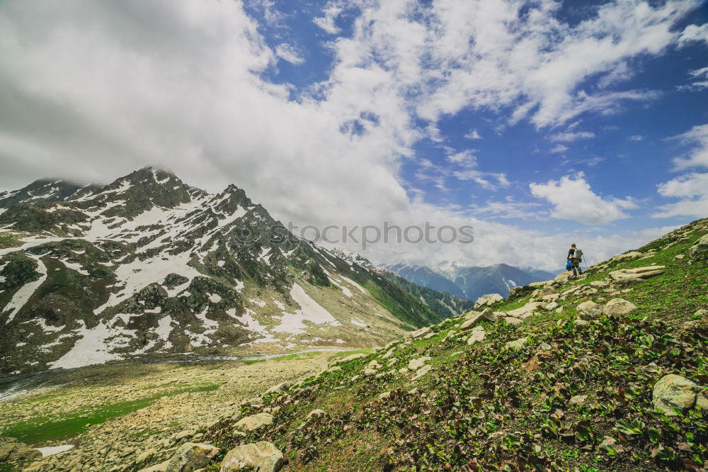 Similar – Karwendel at the Achensee near Pertisau