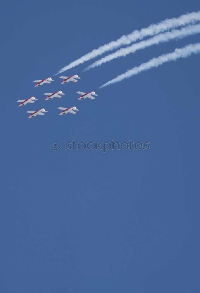 Similar – Image, Stock Photo Sky W, contrails in the blue sky. Queensland. Australia.